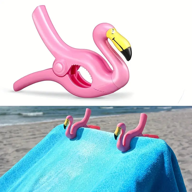 Jumbo Beach Towel Clips for Secure Attachment
