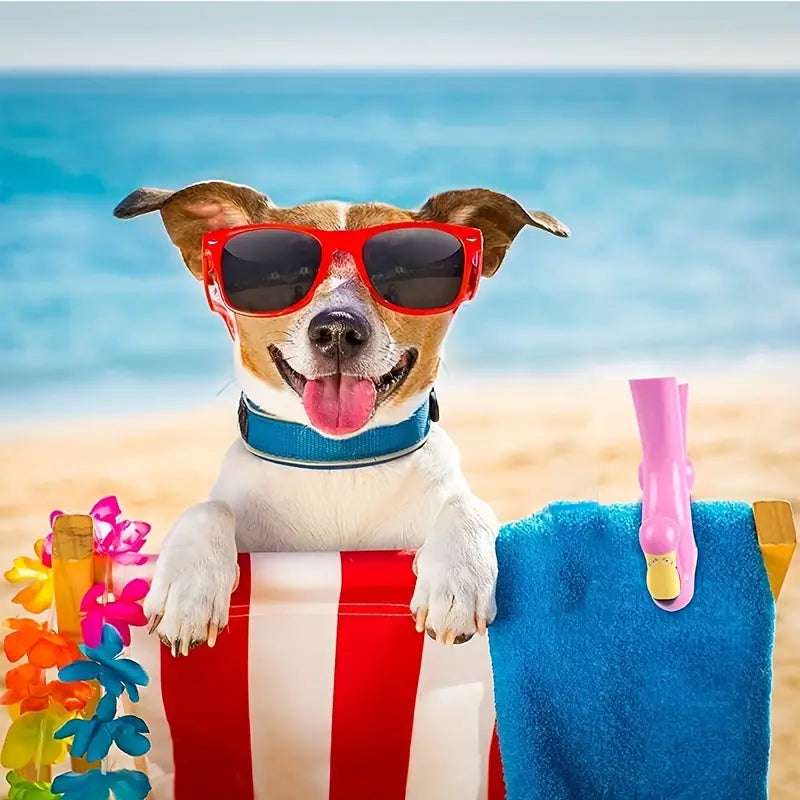 Jumbo Beach Towel Clips for Secure Attachment