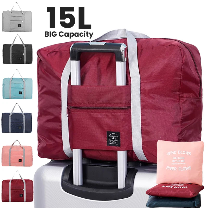 Foldable Carry-On Travel Duffel | Lightweight + Expandable
