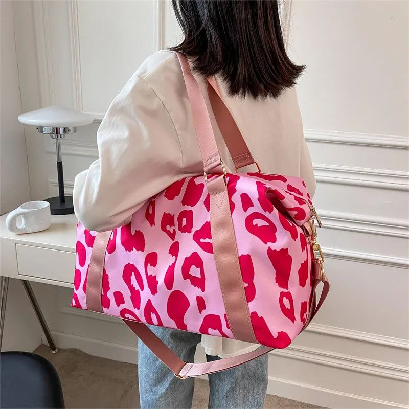 Chic Leopard Travel Bag | Weekend + Carry-On Ready