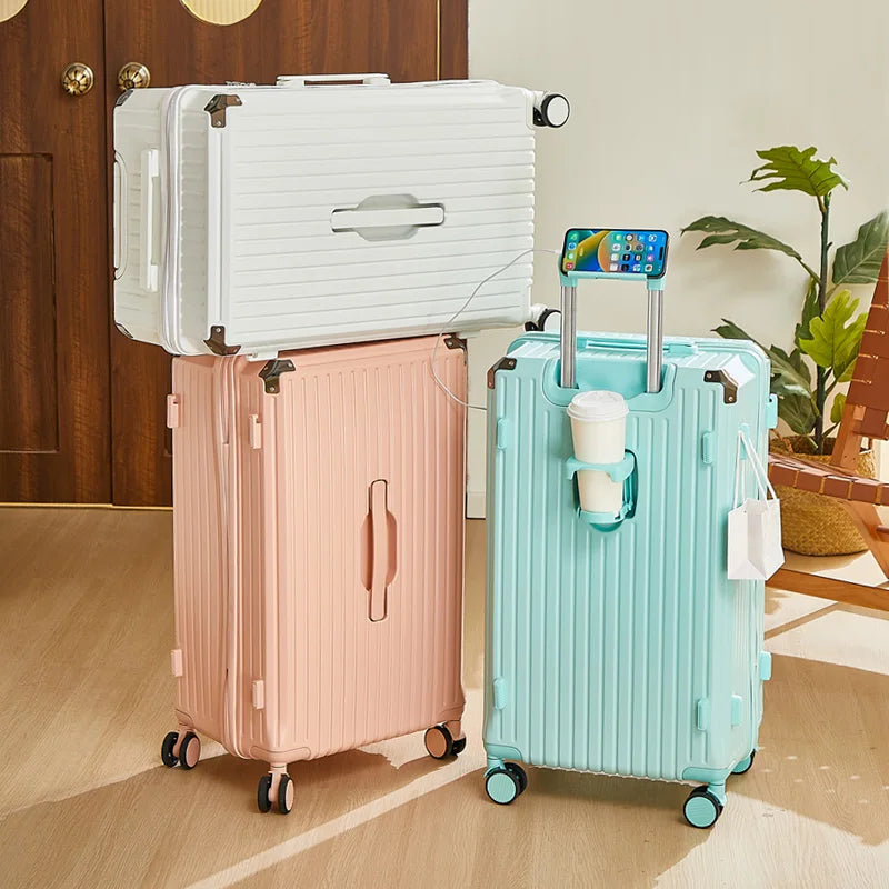 Chic Traveler's Luxe Roller Bag