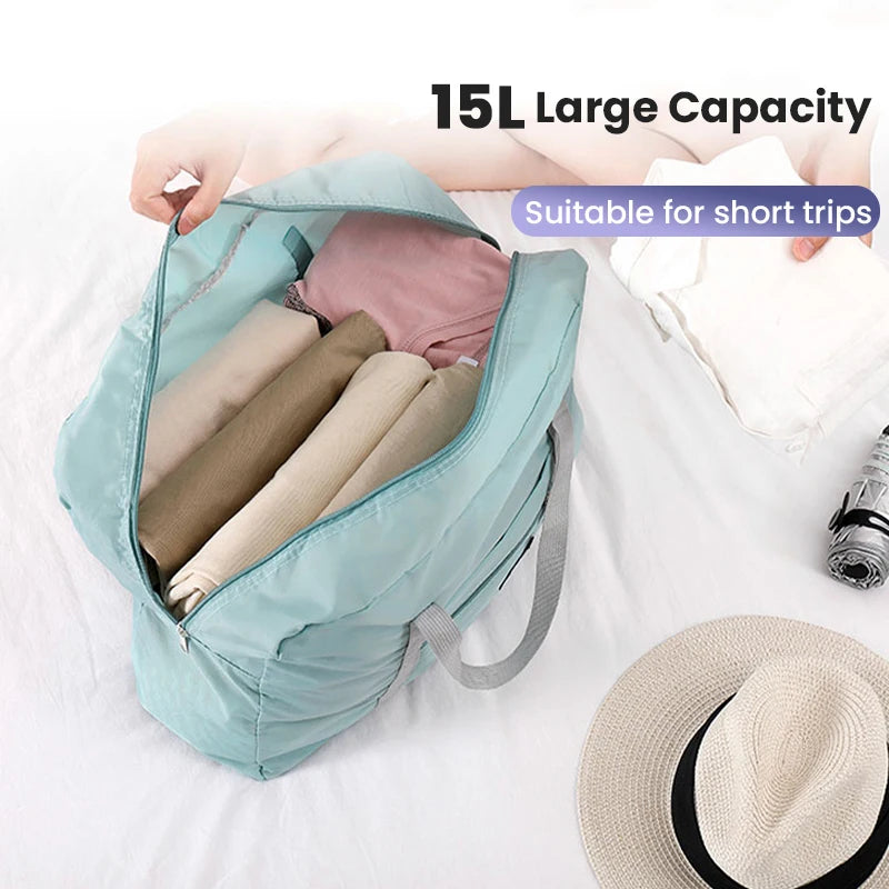 Foldable Carry-On Travel Duffel | Lightweight + Expandable