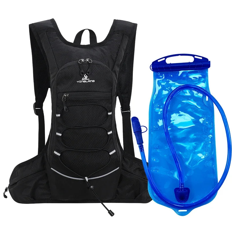 Bicycle Bike Cycling Backpack Waterproof Water Bag Storage Knapsack Hiking Day Pack Running Jogging Hydration Bladder Rucksack