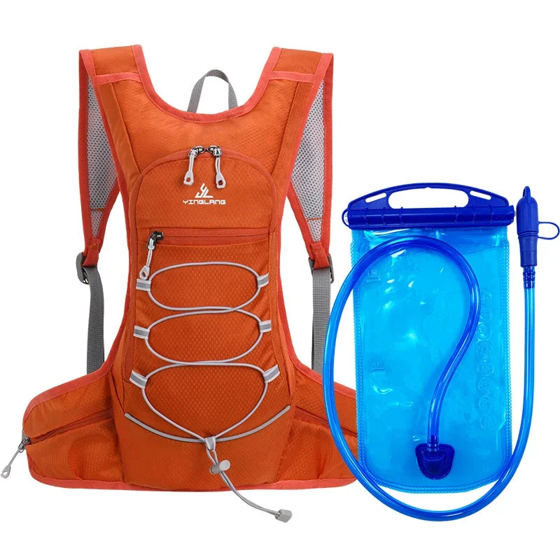Bicycle Bike Cycling Backpack Waterproof Water Bag Storage Knapsack Hiking Day Pack Running Jogging Hydration Bladder Rucksack