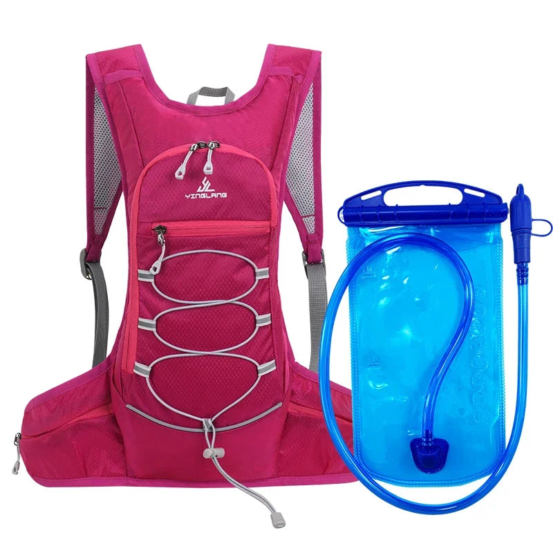 Bicycle Bike Cycling Backpack Waterproof Water Bag Storage Knapsack Hiking Day Pack Running Jogging Hydration Bladder Rucksack