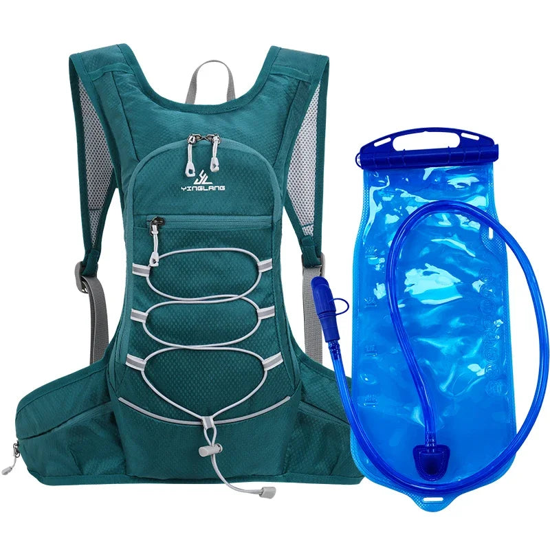 Bicycle Bike Cycling Backpack Waterproof Water Bag Storage Knapsack Hiking Day Pack Running Jogging Hydration Bladder Rucksack