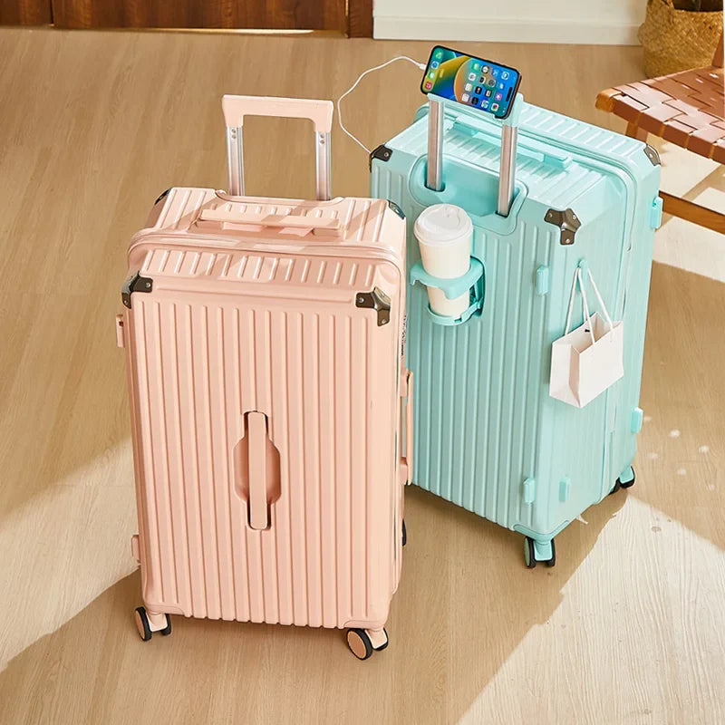 Chic Traveler's Luxe Roller Bag