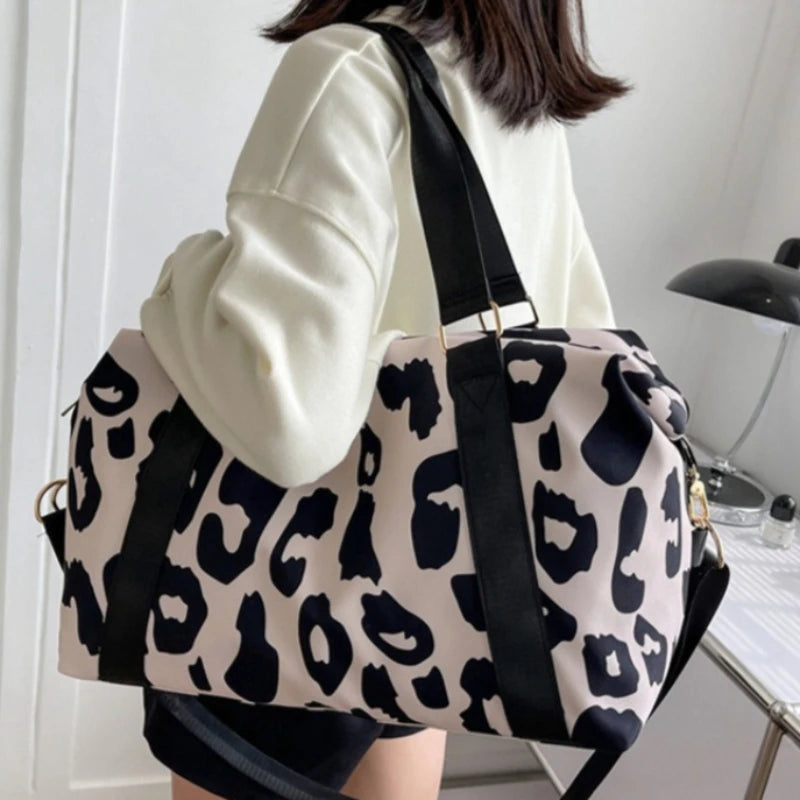 Chic Leopard Travel Bag | Weekend + Carry-On Ready