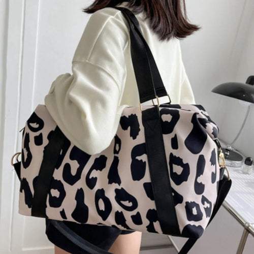 Chic Leopard Travel Bag | Weekend + Carry-On Ready