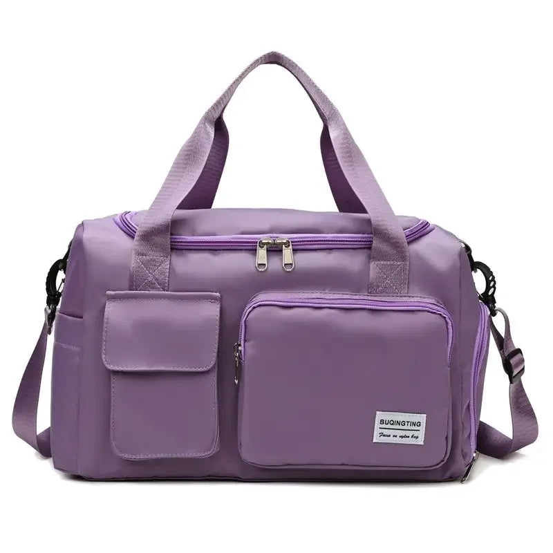 LuxeCarry Weekender Bag | Shoe Compartment + Travel Ready
