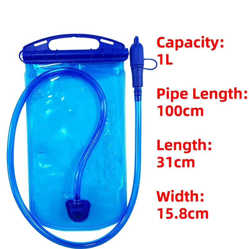 Bicycle Bike Cycling Backpack Waterproof Water Bag Storage Knapsack Hiking Day Pack Running Jogging Hydration Bladder Rucksack