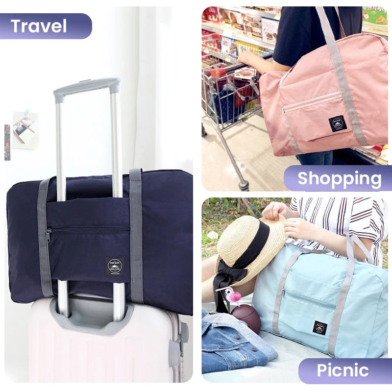 Foldable Carry-On Travel Duffel | Lightweight + Expandable