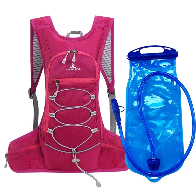 Bicycle Bike Cycling Backpack Waterproof Water Bag Storage Knapsack Hiking Day Pack Running Jogging Hydration Bladder Rucksack