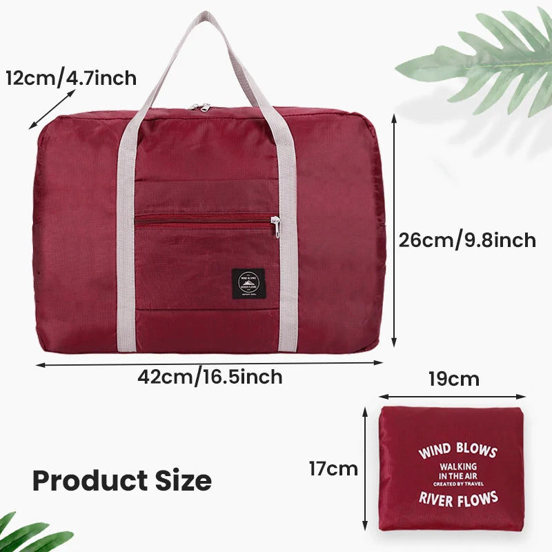 Foldable Carry-On Travel Duffel | Lightweight + Expandable