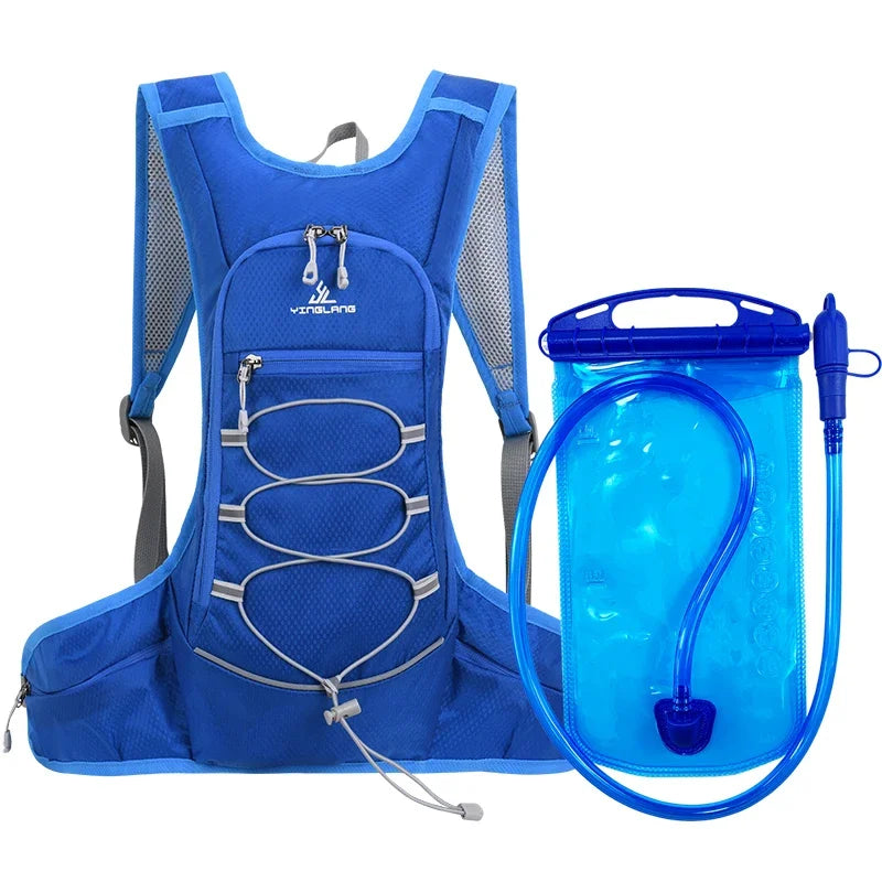 Bicycle Bike Cycling Backpack Waterproof Water Bag Storage Knapsack Hiking Day Pack Running Jogging Hydration Bladder Rucksack