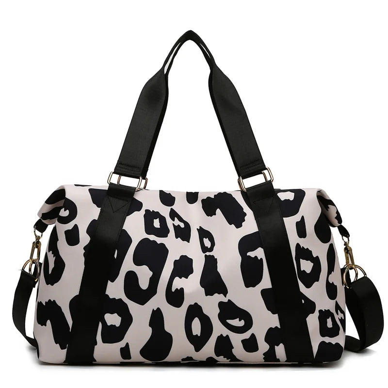 Chic Leopard Travel Bag | Weekend + Carry-On Ready