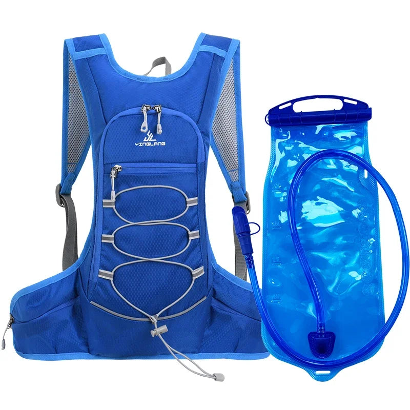 Bicycle Bike Cycling Backpack Waterproof Water Bag Storage Knapsack Hiking Day Pack Running Jogging Hydration Bladder Rucksack
