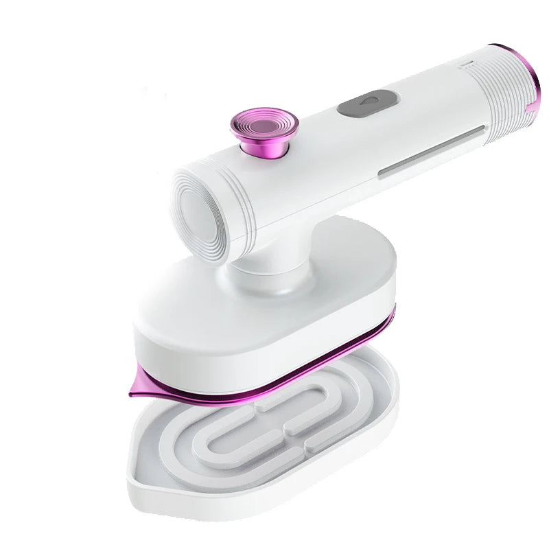 Portable Mini Steam Iron For Clothes Foldable Handheld Electric Ironer Wet Dry Garment Steamer Ironing Machine Travel Home Appli