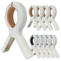 Beach Towel Clips Towel Holder Clothes Pins Clothes Pegs Chair Clips Hanging Clip Clamps 5.1 Inch Heavy Duty Extra Large 10-Pack