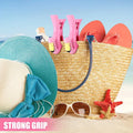 Jumbo Beach Towel Clips for Secure Attachment
